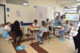 Equipe de saúde em ação